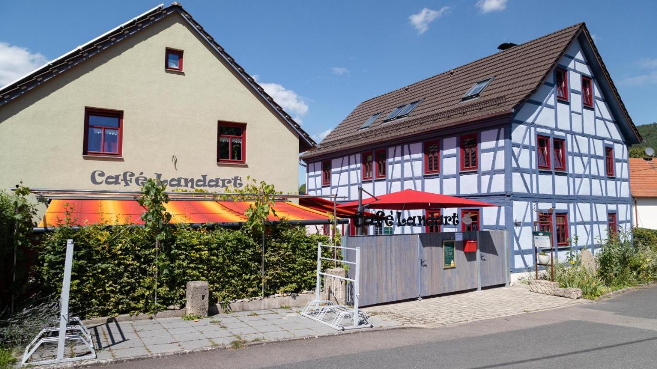 Cafe Landart Im Thueringer Finistere Apartment Plaue  Exterior foto