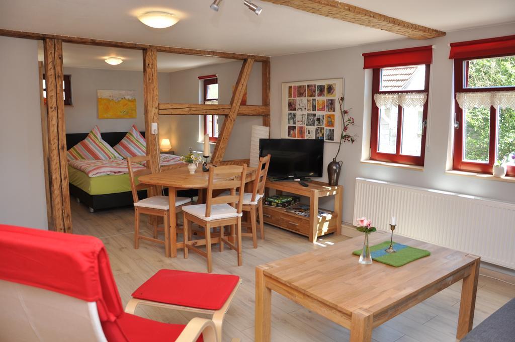 Cafe Landart Im Thueringer Finistere Apartment Plaue  Cameră foto