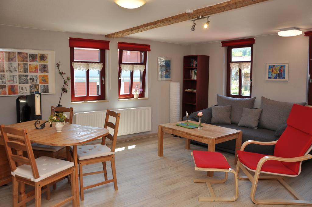 Cafe Landart Im Thueringer Finistere Apartment Plaue  Cameră foto
