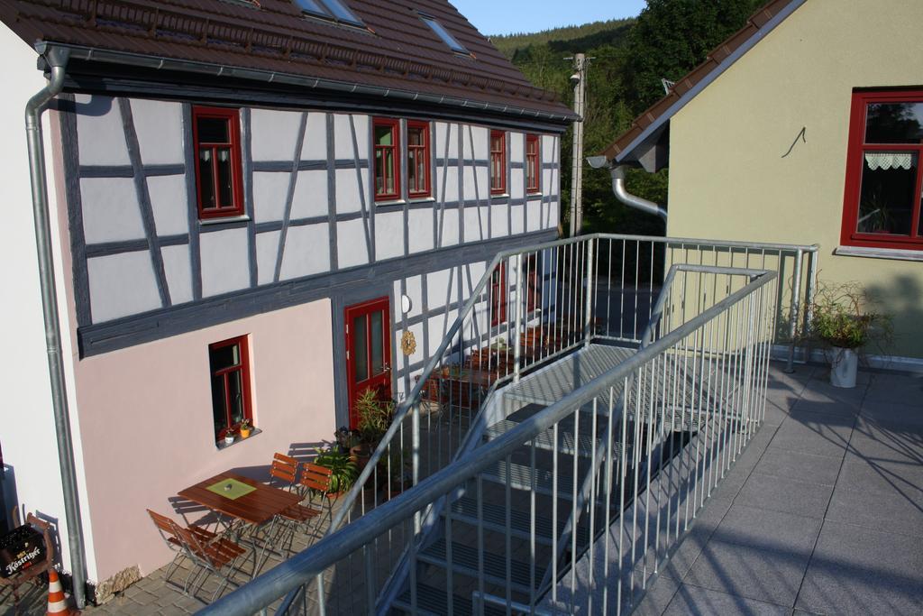 Cafe Landart Im Thueringer Finistere Apartment Plaue  Cameră foto