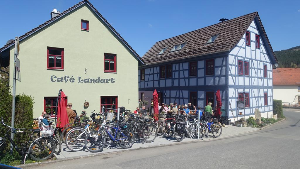 Cafe Landart Im Thueringer Finistere Apartment Plaue  Exterior foto