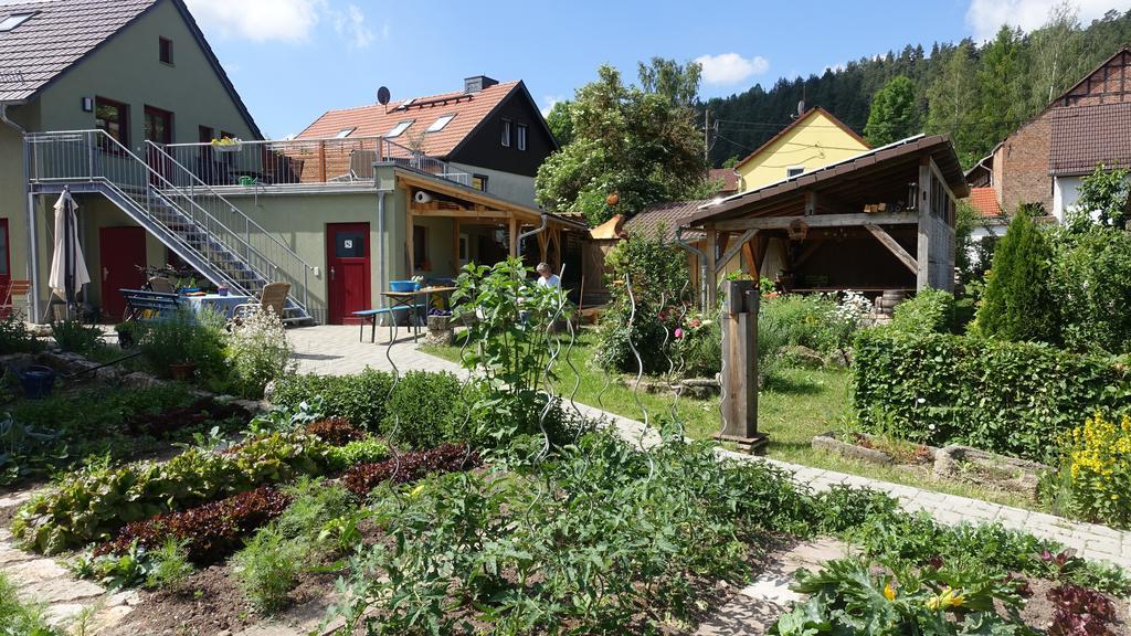 Cafe Landart Im Thueringer Finistere Apartment Plaue  Exterior foto